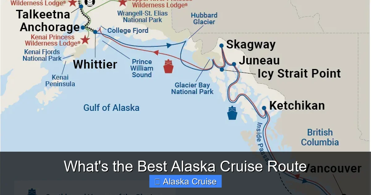 What's the Best Alaska Cruise Route