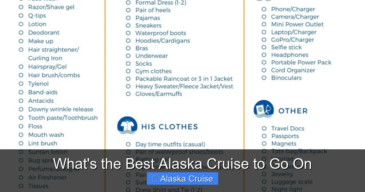 What's the Best Alaska Cruise to Go On