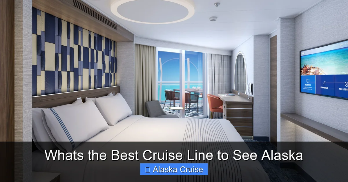 Whats the Best Cruise Line to See Alaska