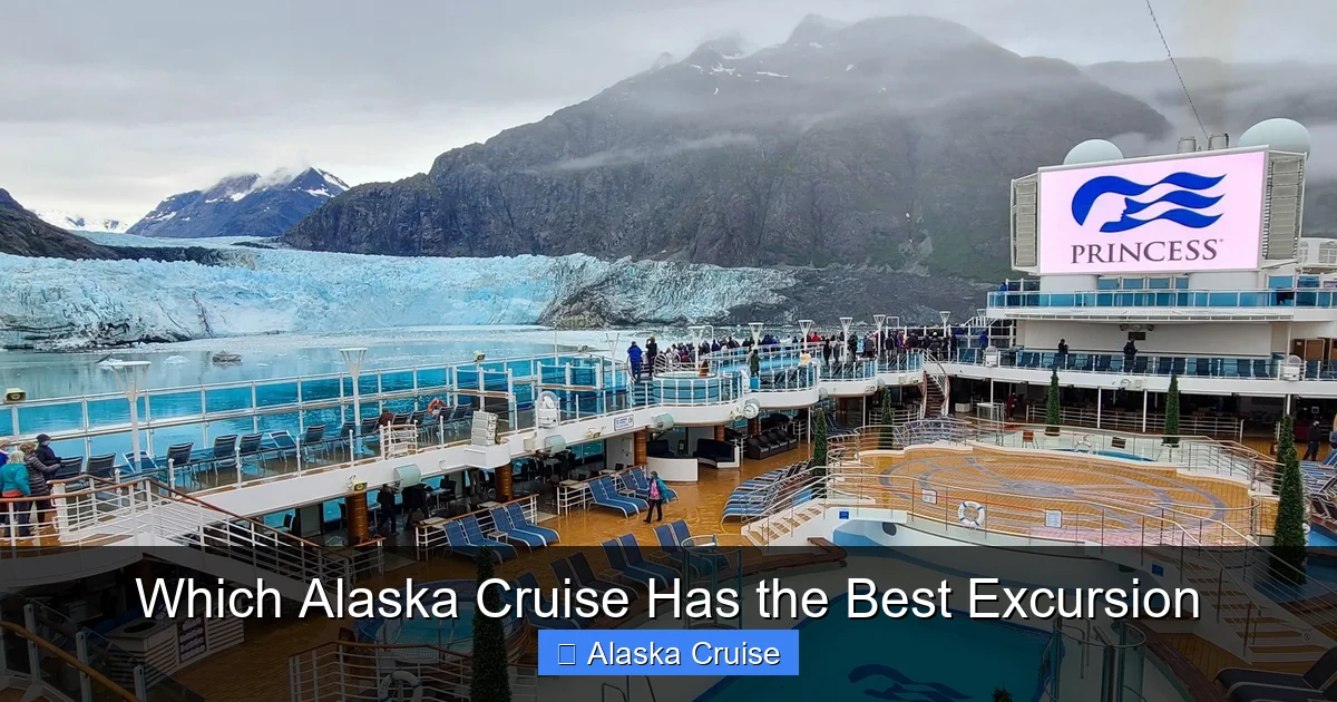 Which Alaska Cruise Has the Best Excursion