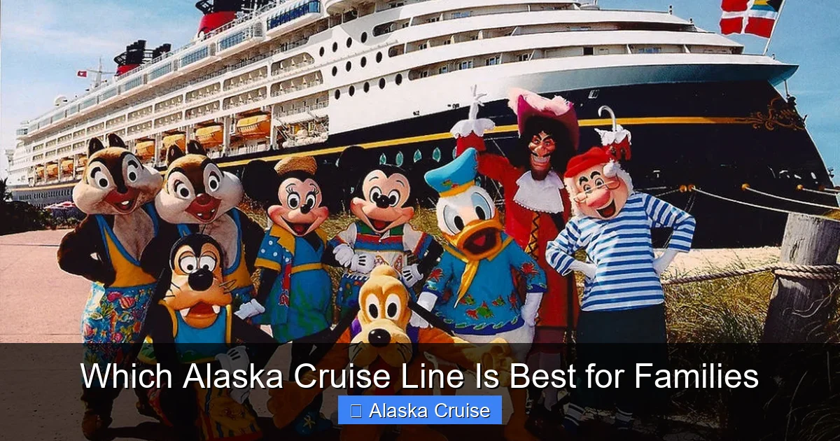 Which Alaska Cruise Line Is Best for Families