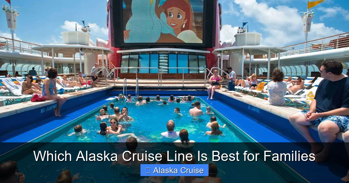 Which Alaska Cruise Line Is Best for Families