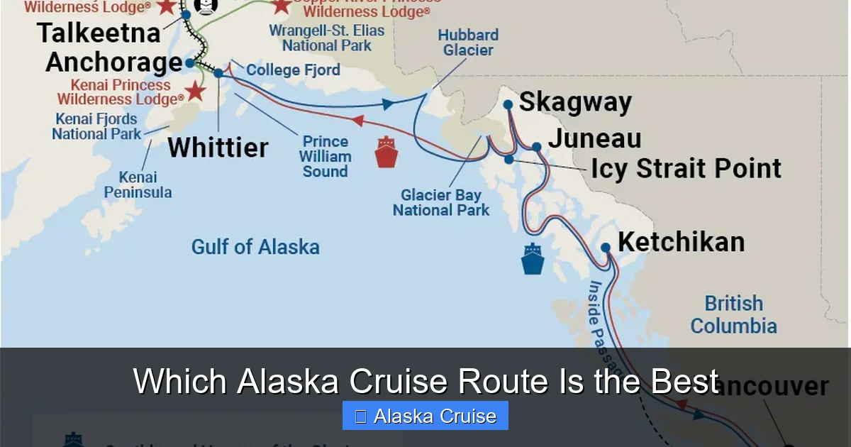 Which Alaska Cruise Route Is the Best