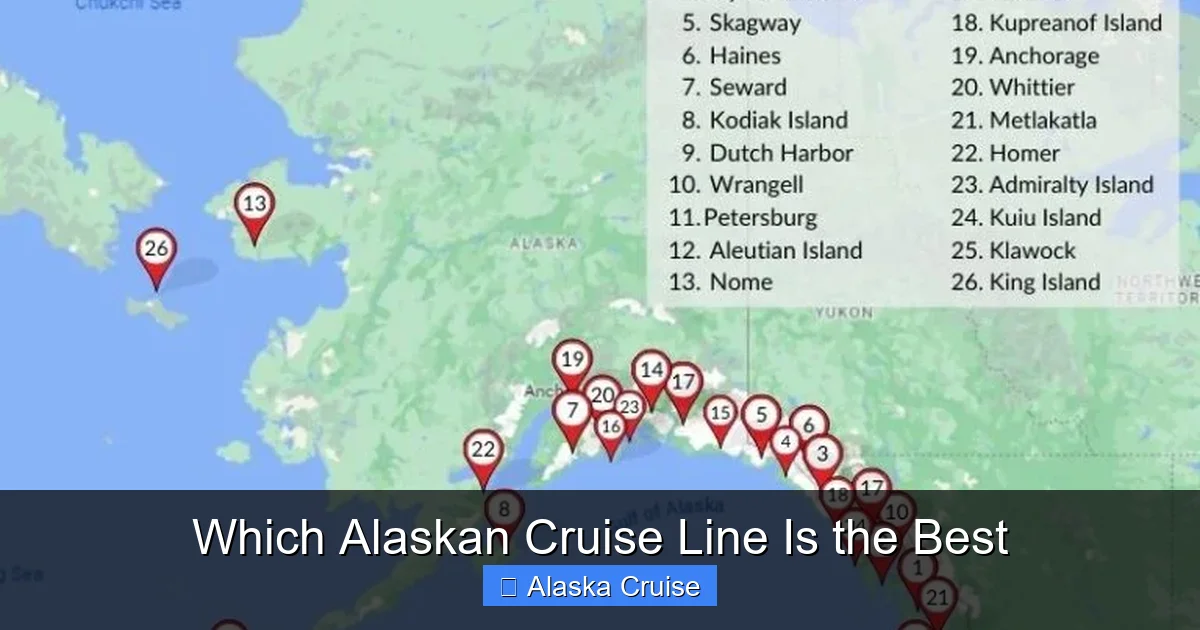 Which Alaskan Cruise Line Is the Best