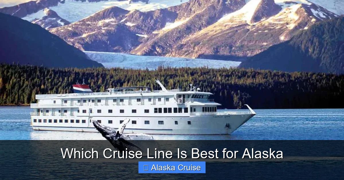 Which Cruise Line Is Best for Alaska