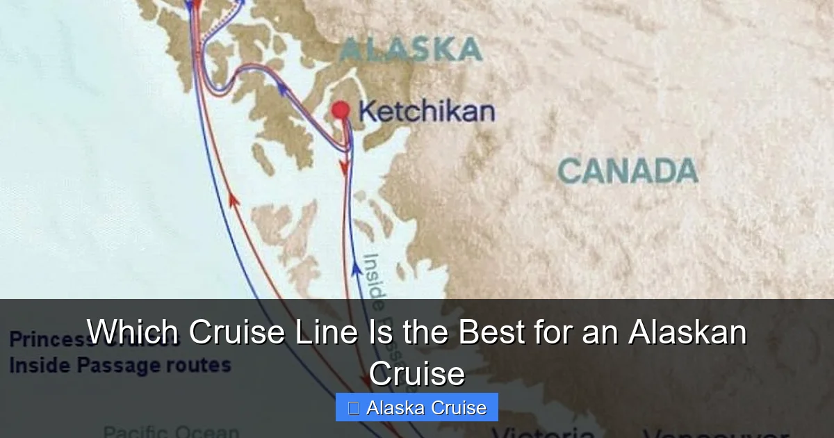 Which Cruise Line Is the Best for an Alaskan Cruise