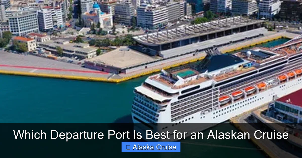 Which Departure Port Is Best for an Alaskan Cruise