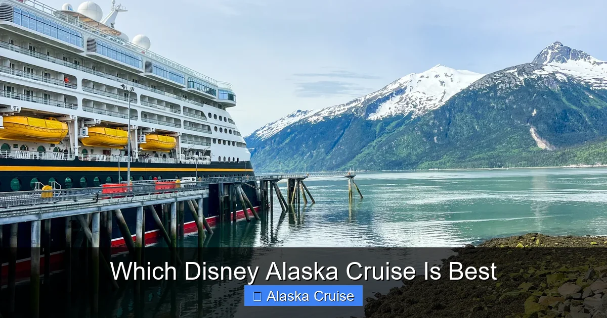 Which Disney Alaska Cruise Is Best