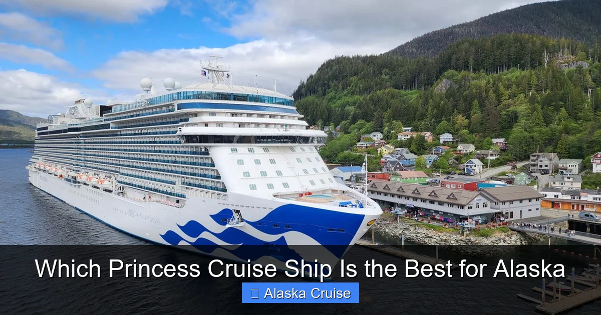 Which Princess Cruise Ship Is the Best for Alaska