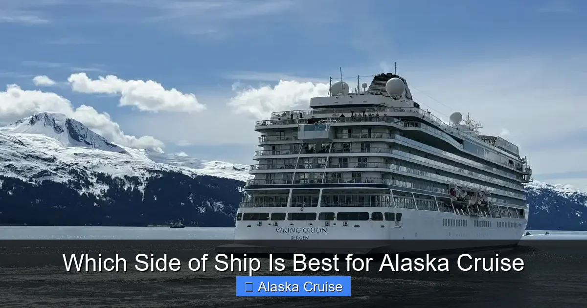 Which Side of Ship Is Best for Alaska Cruise
