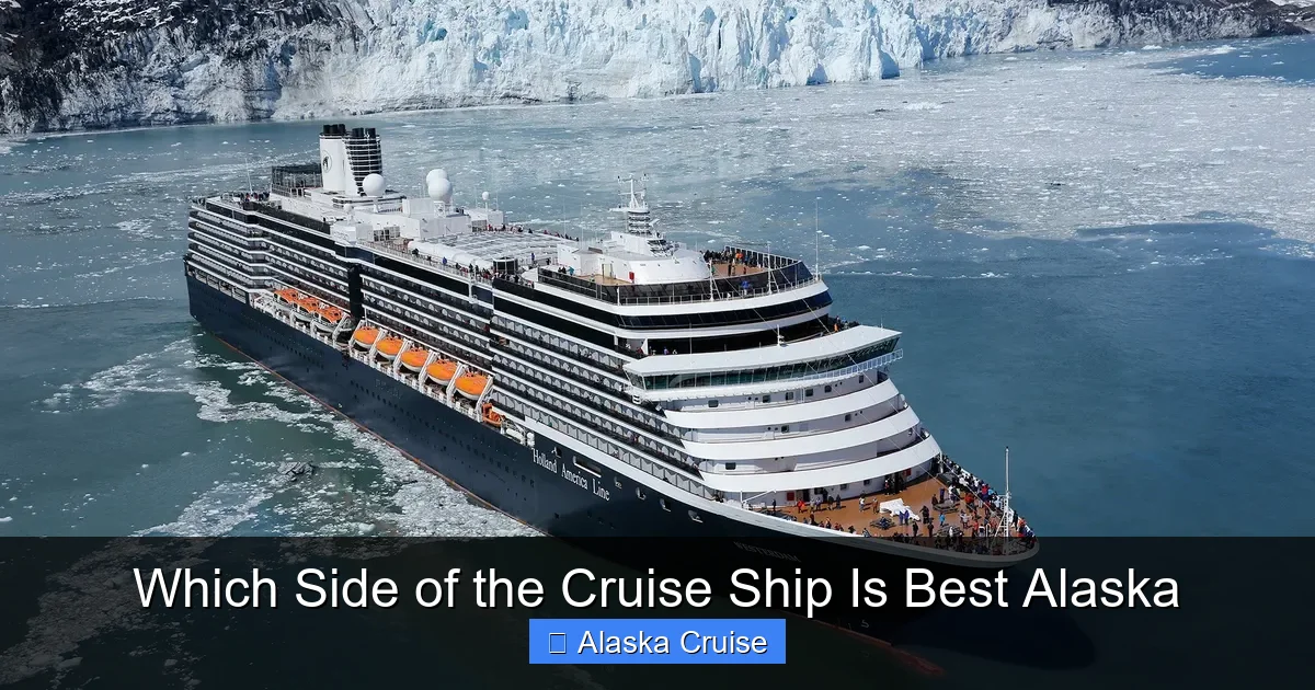 Which Side of the Cruise Ship Is Best Alaska