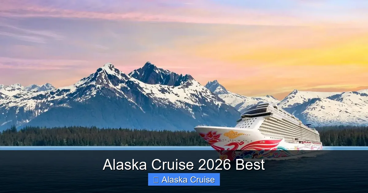 Alaska Cruise 2026 Best