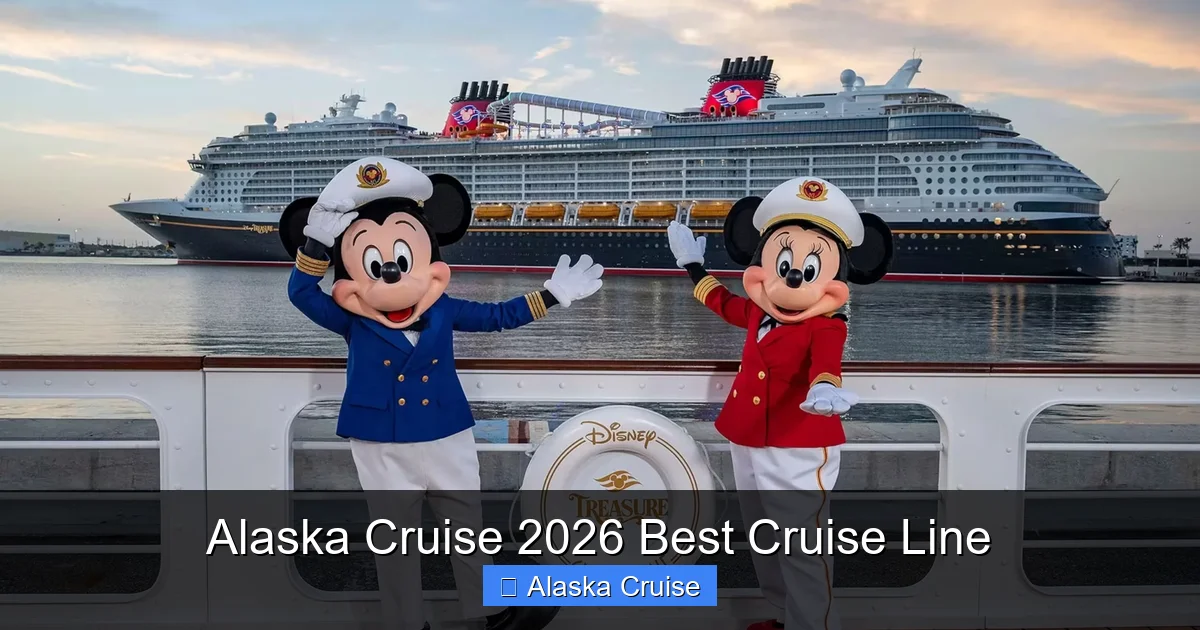 Alaska Cruise 2026 Best Cruise Line