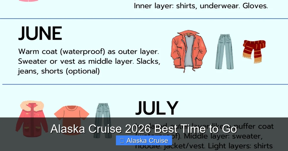 Alaska Cruise 2026 Best Time to Go