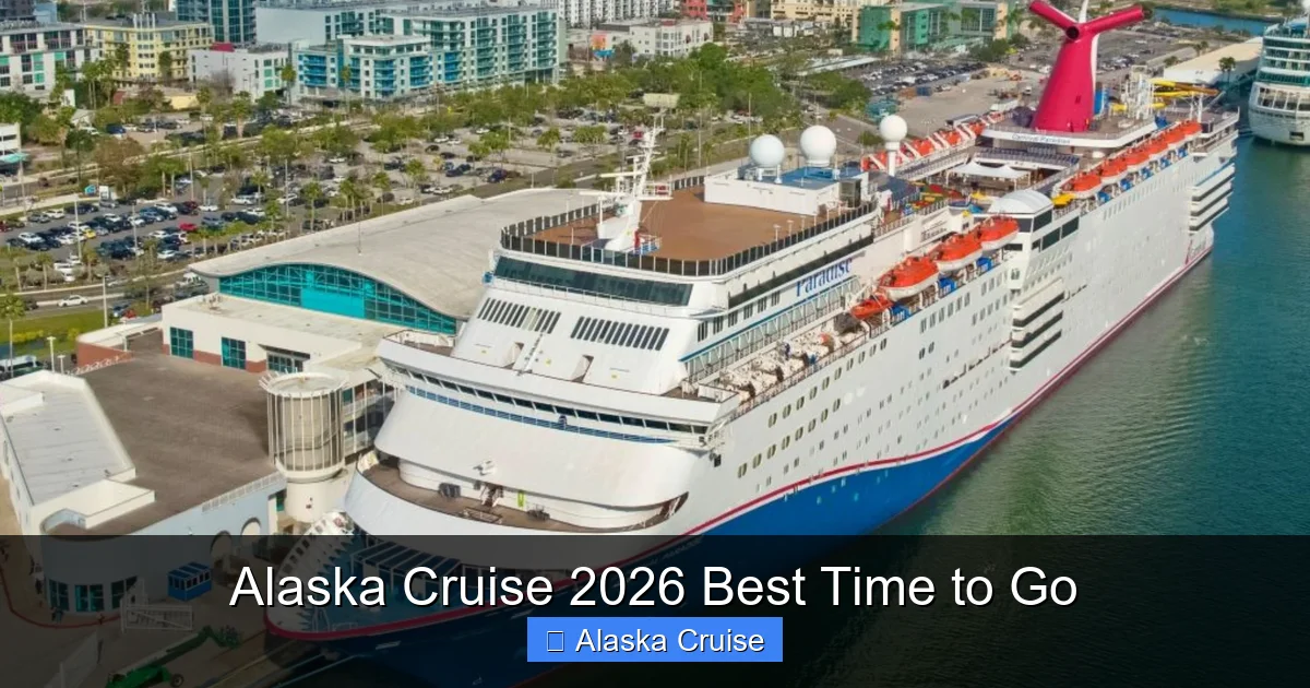 Alaska Cruise 2026 Best Time to Go