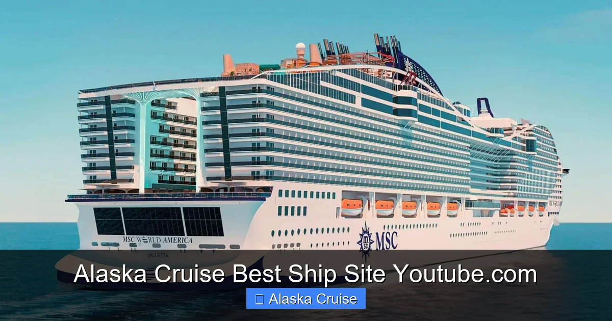 Alaska Cruise Best Ship Site Youtube.com