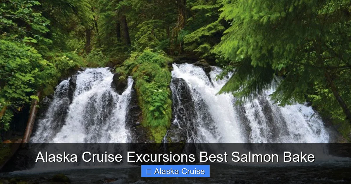 Alaska Cruise Excursions Best Salmon Bake