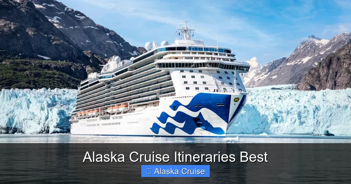 Alaska Cruise Itineraries Best