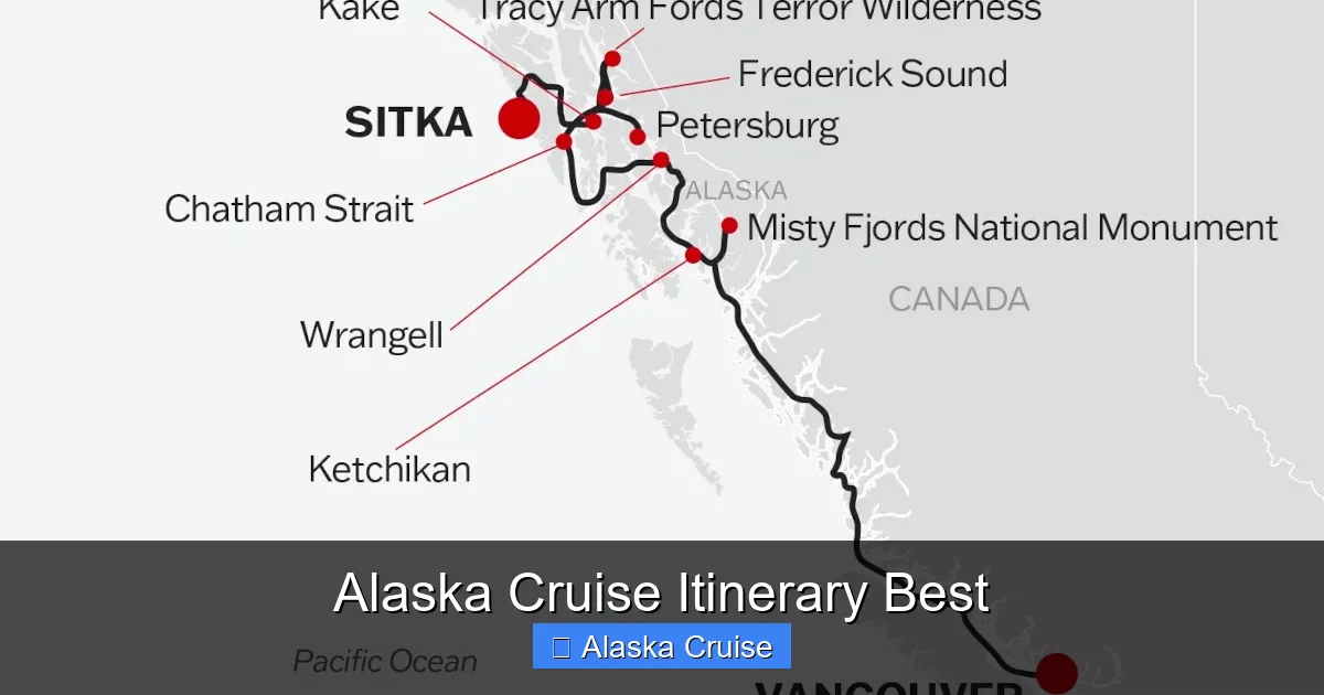 Alaska Cruise Itinerary Best
