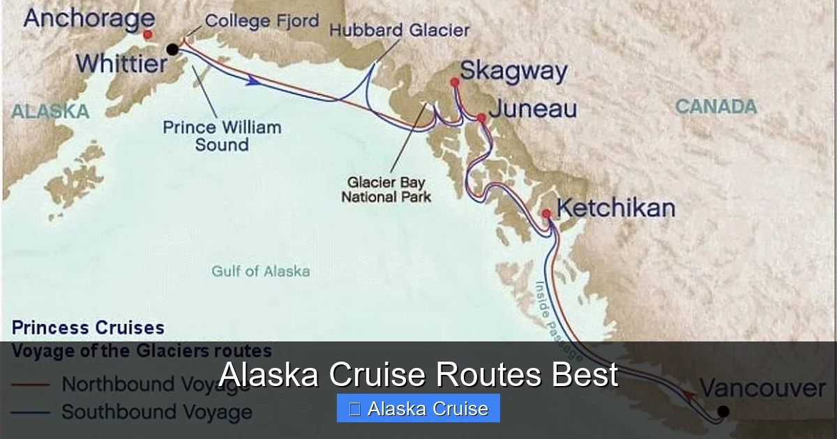 Alaska Cruise Routes Best
