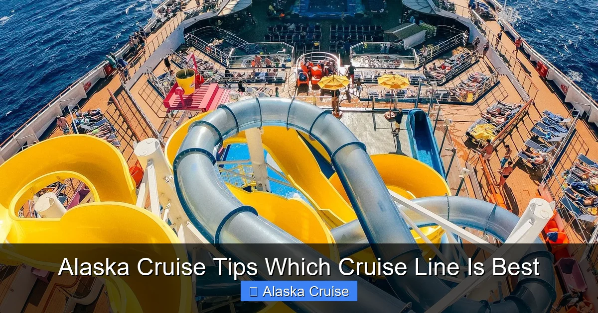 Alaska Cruise Tips Which Cruise Line Is Best