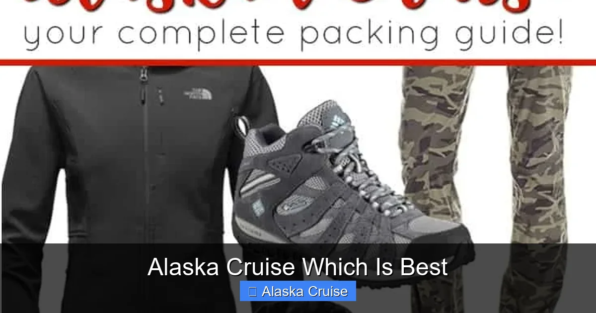 Alaska Cruise Which Is Best