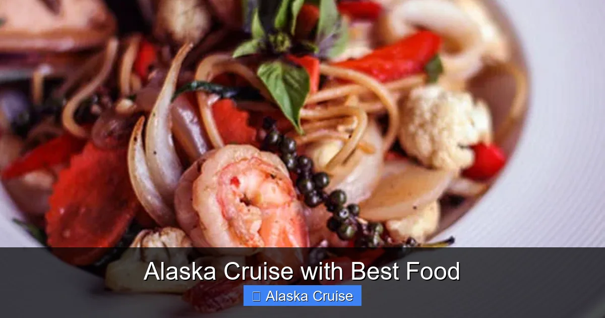 Alaska Cruise with Best Food
