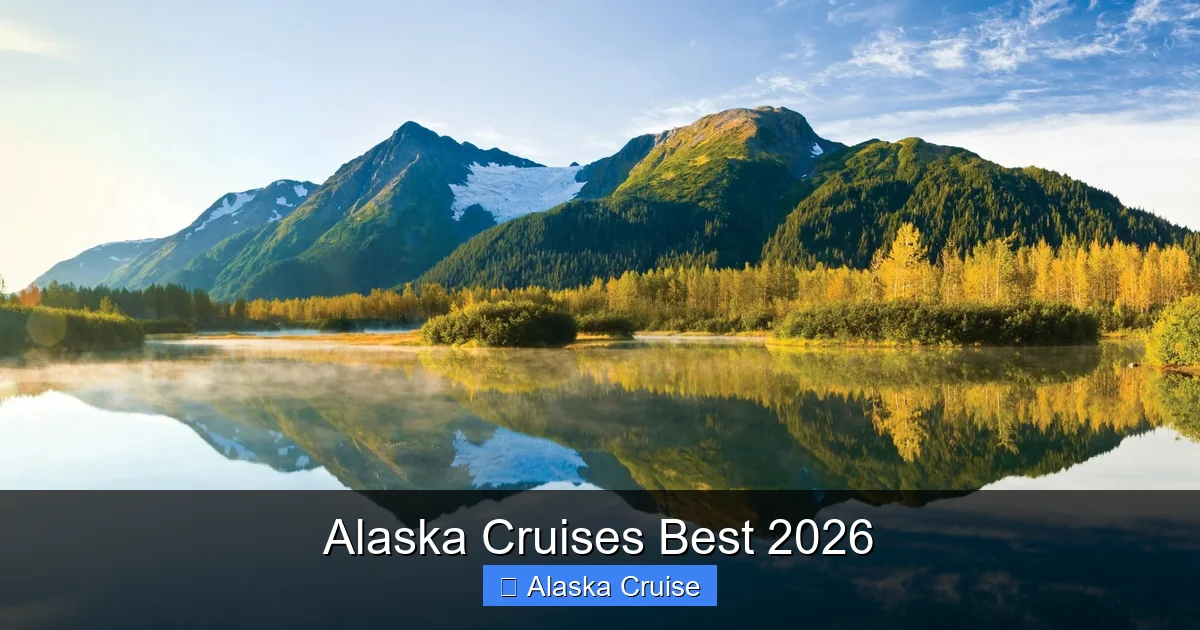 Alaska Cruises Best 2026