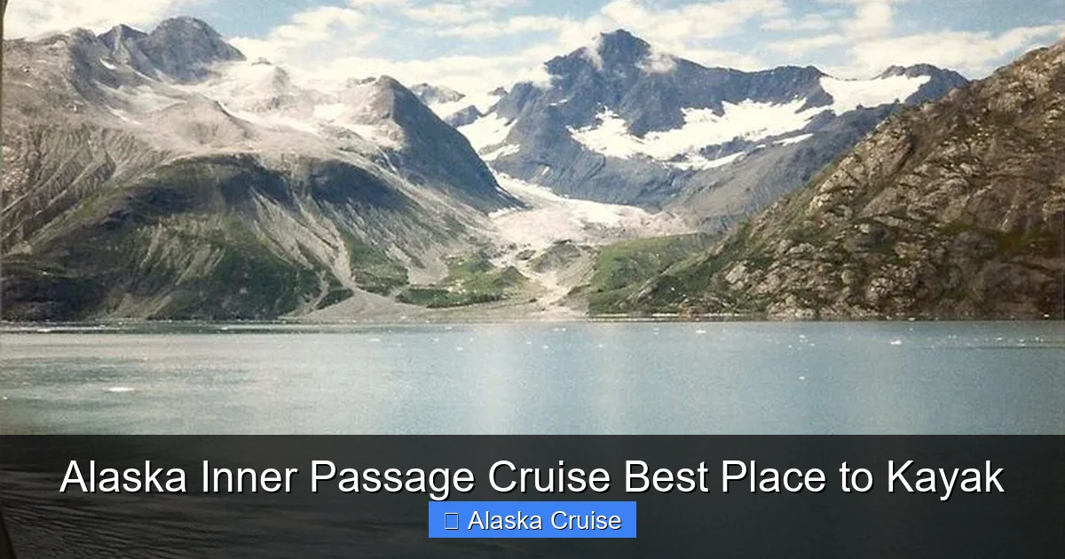 Alaska Inner Passage Cruise Best Place to Kayak