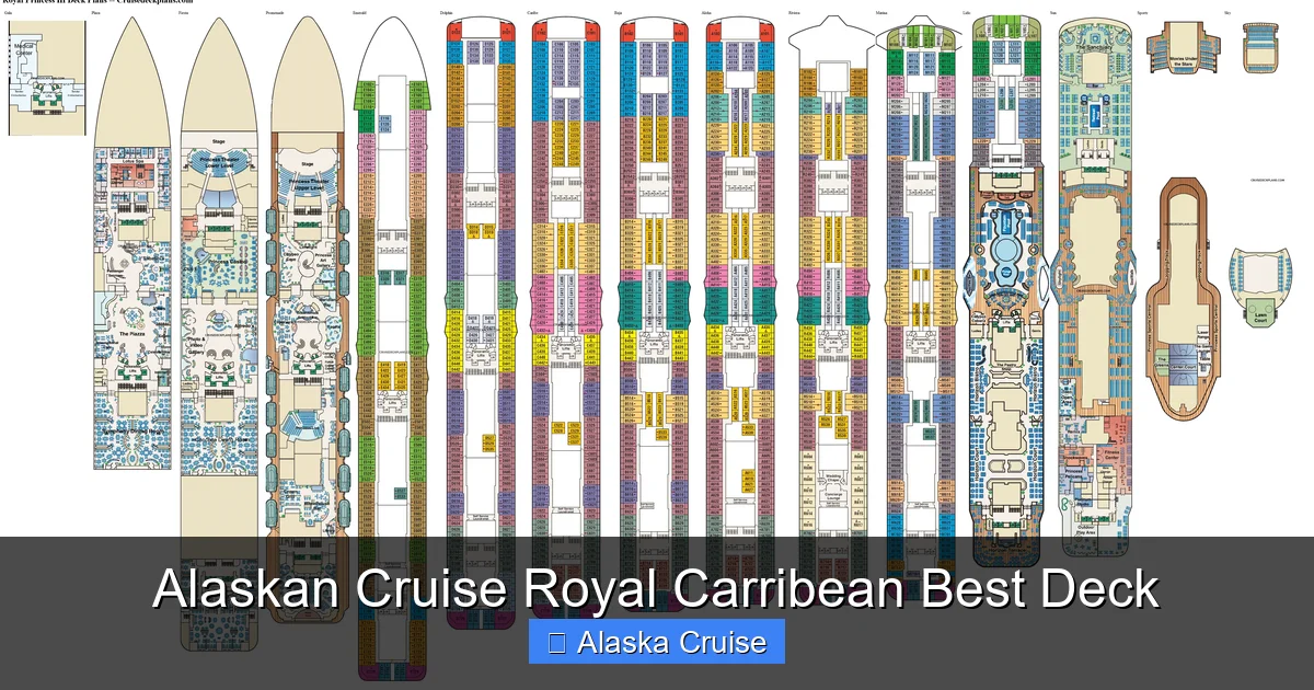 Alaskan Cruise Royal Carribean Best Deck