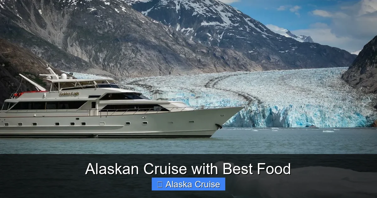 Alaskan Cruise with Best Food