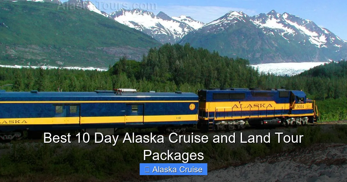 Best 10 Day Alaska Cruise and Land Tour Packages