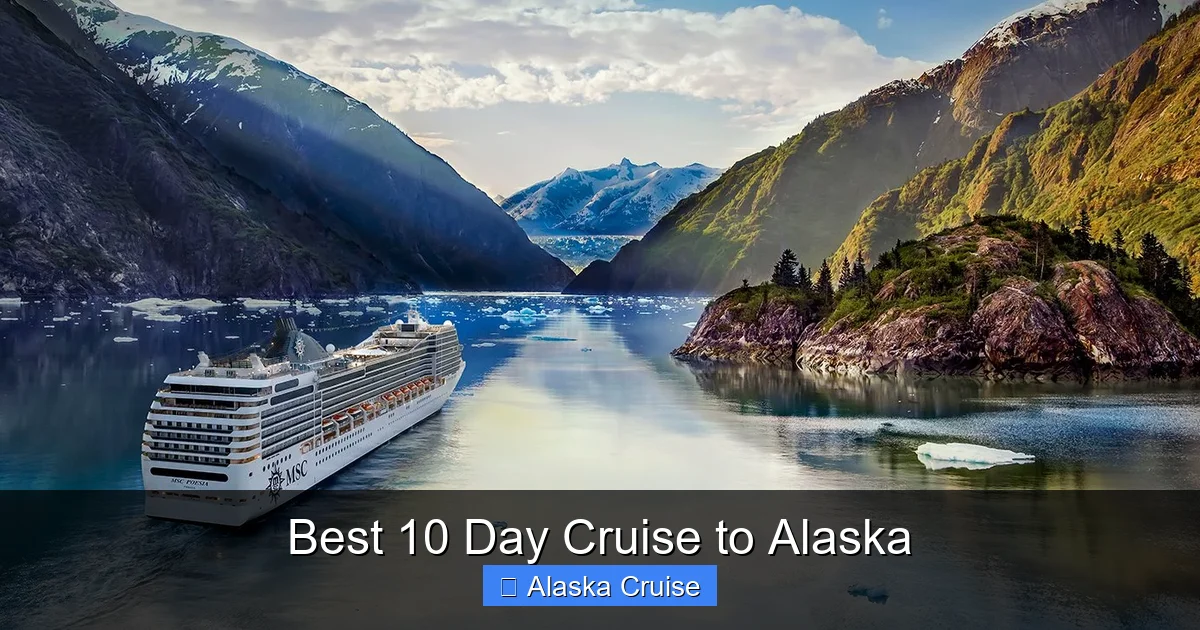 Best 10 Day Cruise to Alaska