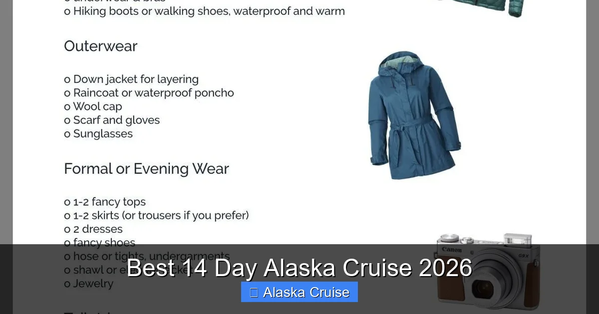 Best 14 Day Alaska Cruise 2026