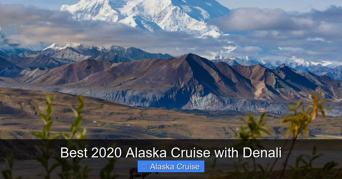 Best 2020 Alaska Cruise with Denali