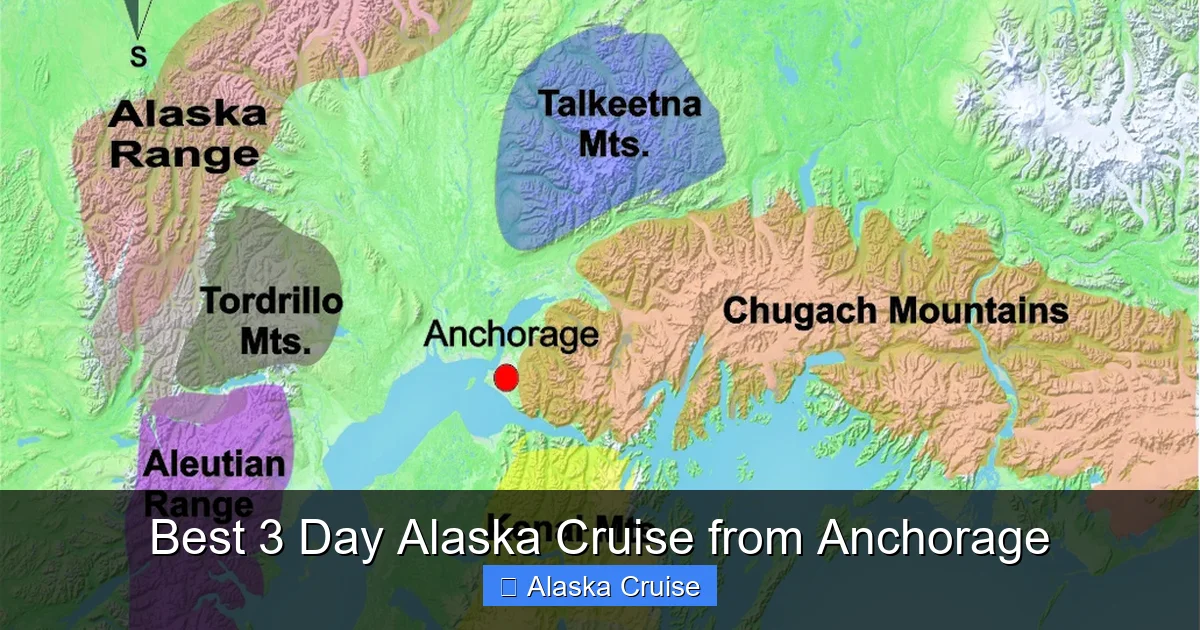 Best 3 Day Alaska Cruise from Anchorage