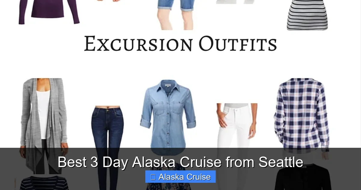 Best 3 Day Alaska Cruise from Seattle