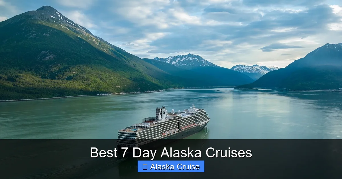 Best 7 Day Alaska Cruises