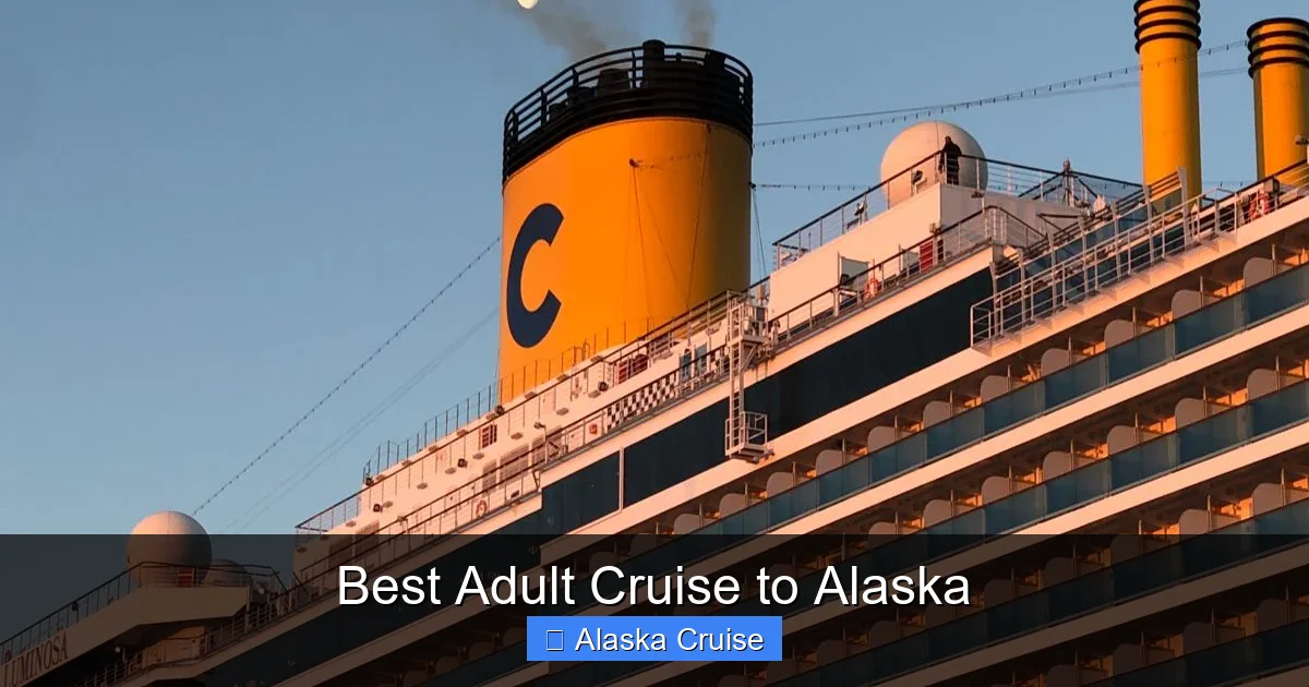 Best Adult Cruise to Alaska