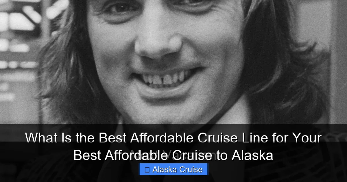 Best Affordable Cruise to Alaska