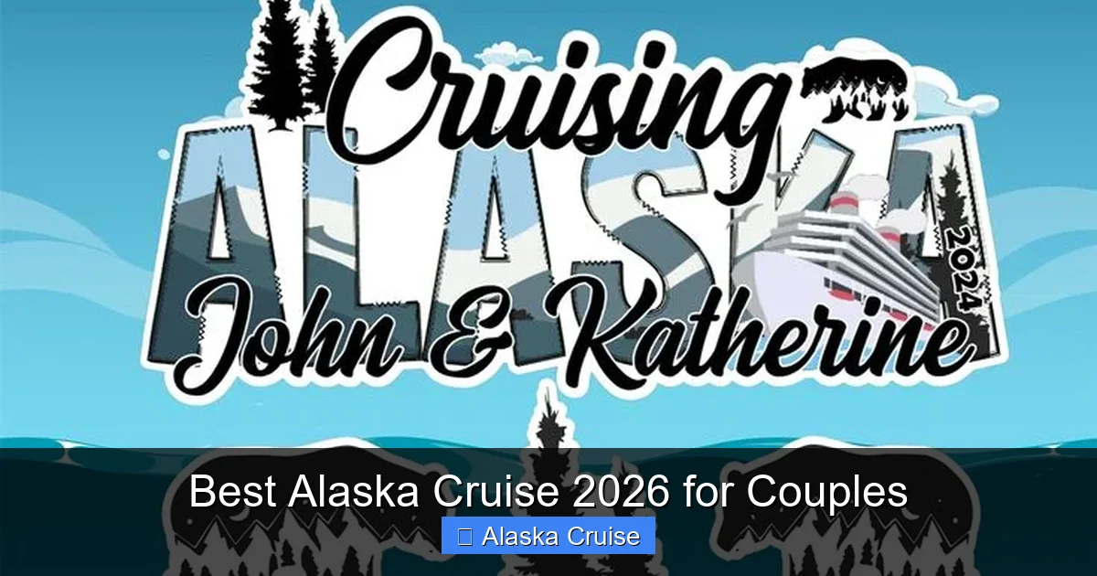 Best Alaska Cruise 2026 for Couples