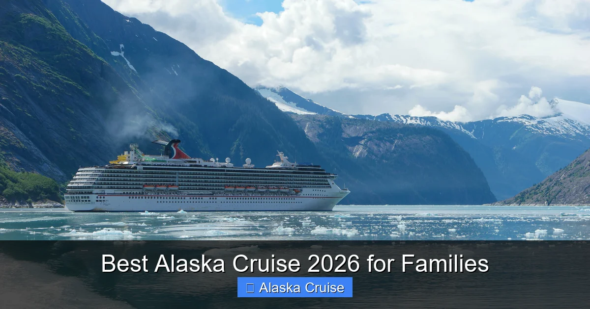 Best Alaska Cruise 2026 for Families