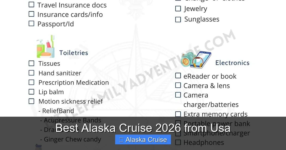 Best Alaska Cruise 2026 from Usa