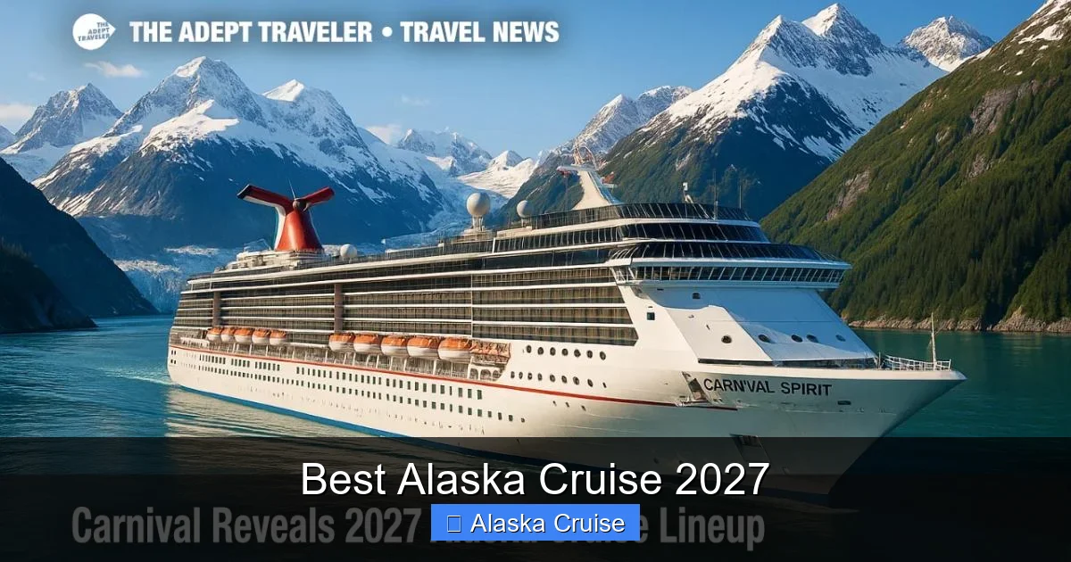 Best Alaska Cruise 2027
