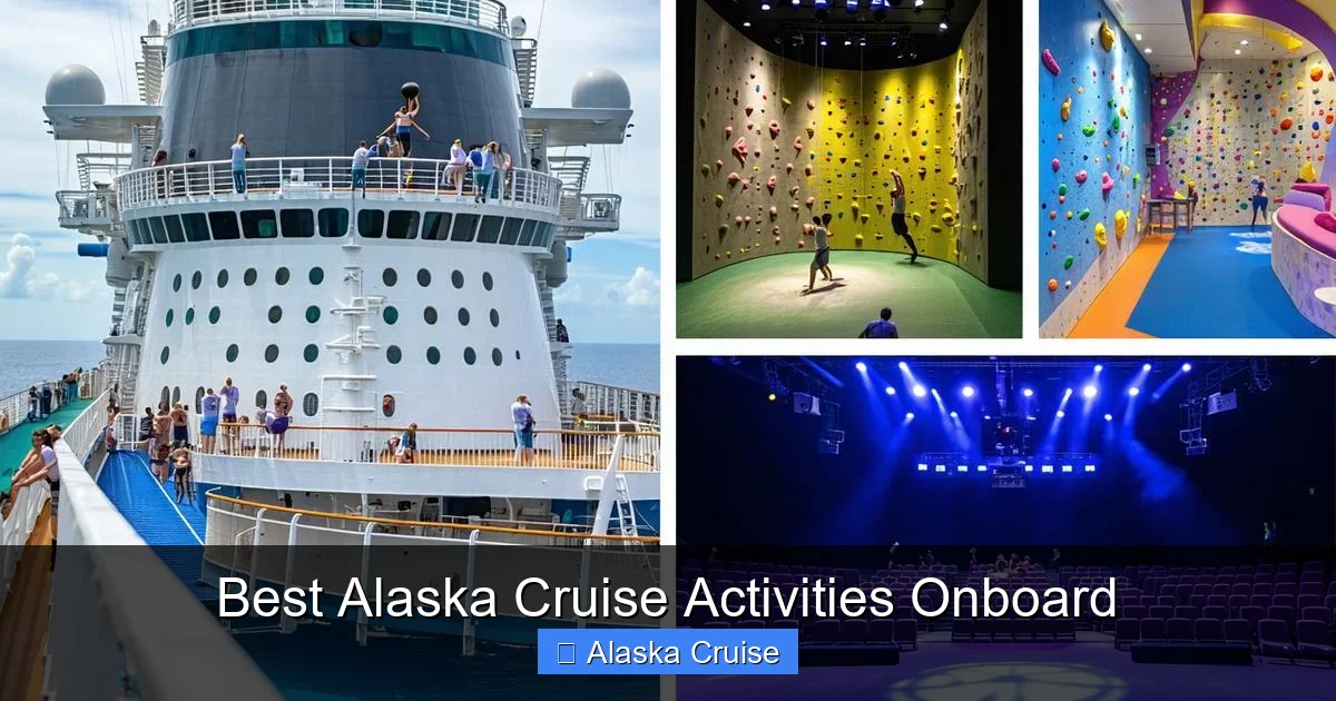 Best Alaska Cruise Activities Onboard