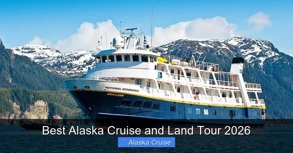 Best Alaska Cruise and Land Tour 2026