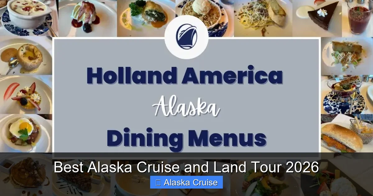 Best Alaska Cruise and Land Tour 2026