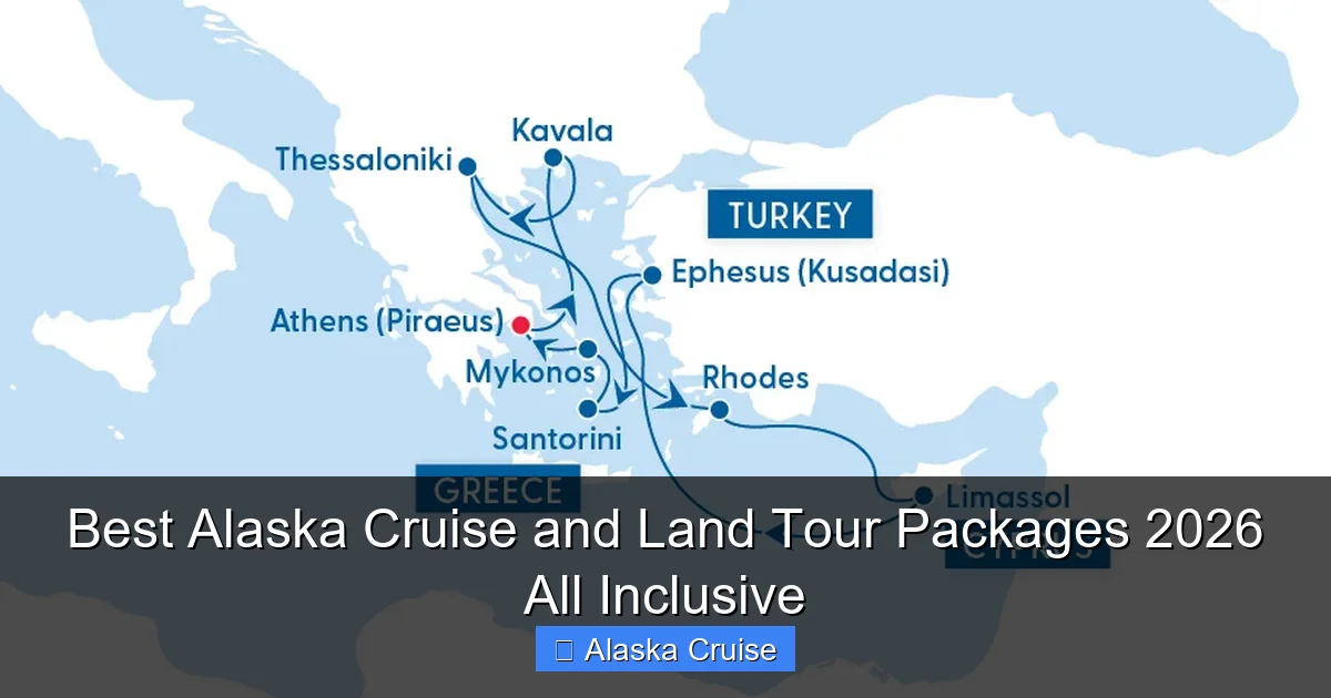 Best Alaska Cruise and Land Tour Packages 2026 All Inclusive