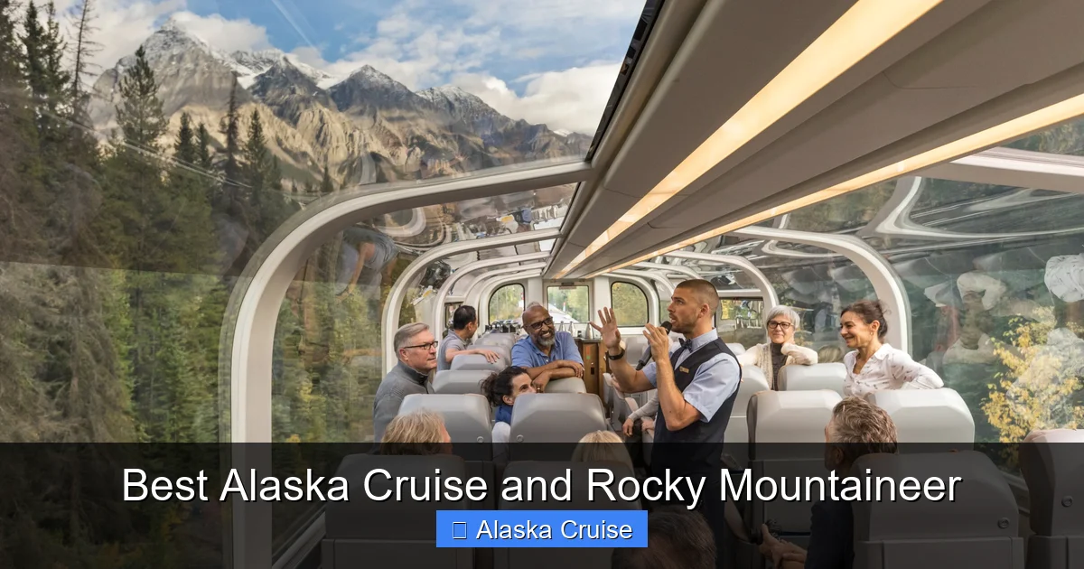 Best Alaska Cruise and Rocky Mountaineer