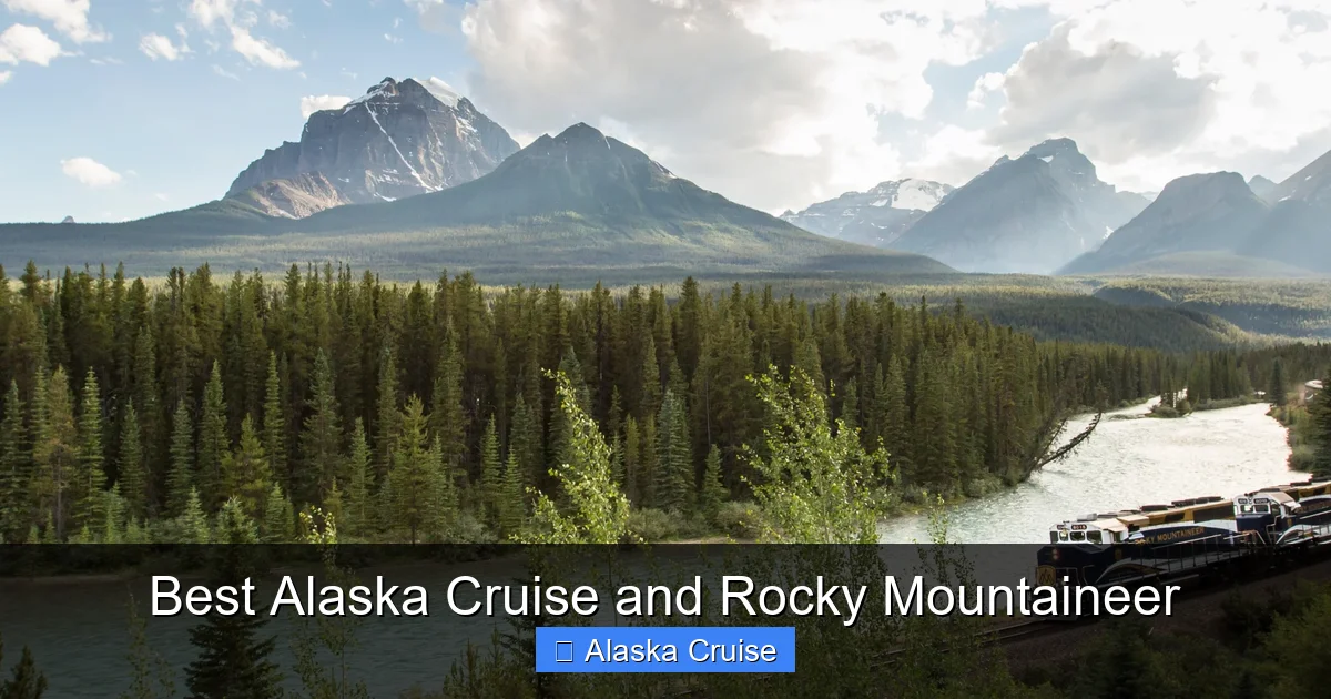 Best Alaska Cruise and Rocky Mountaineer